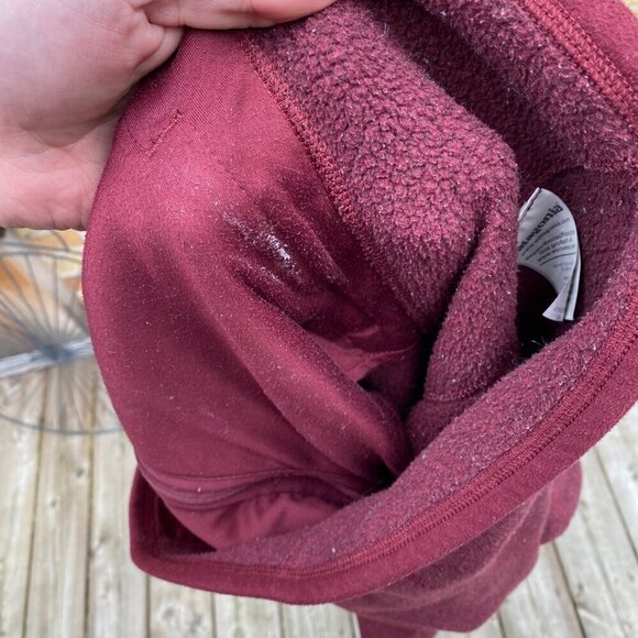 2020 Patagonia Better Sweater Full Zip Fleece Jacket Small Burgandy - Picture 11 of 11